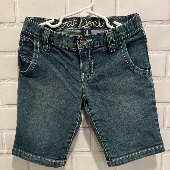 GAP DENIM little girls jean shorts/size 6 - Picture 5 of 5